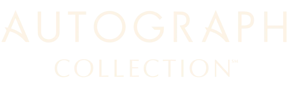 The Autograph Collection logo featuring white serif text on a black background.
